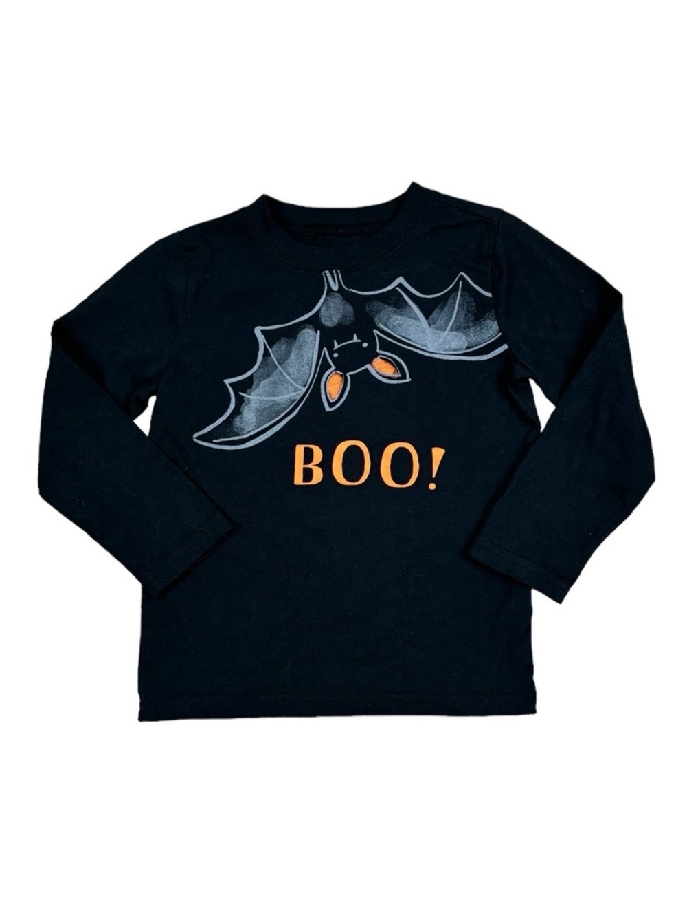Like New Carter’s Boo Halloween Bat Long Sleeve Shirt 5T
